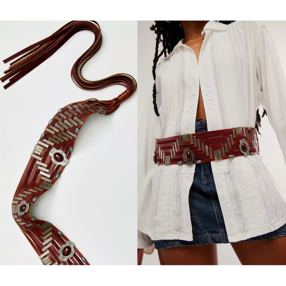 We The Free- Leather- Bonita Wrap Belt